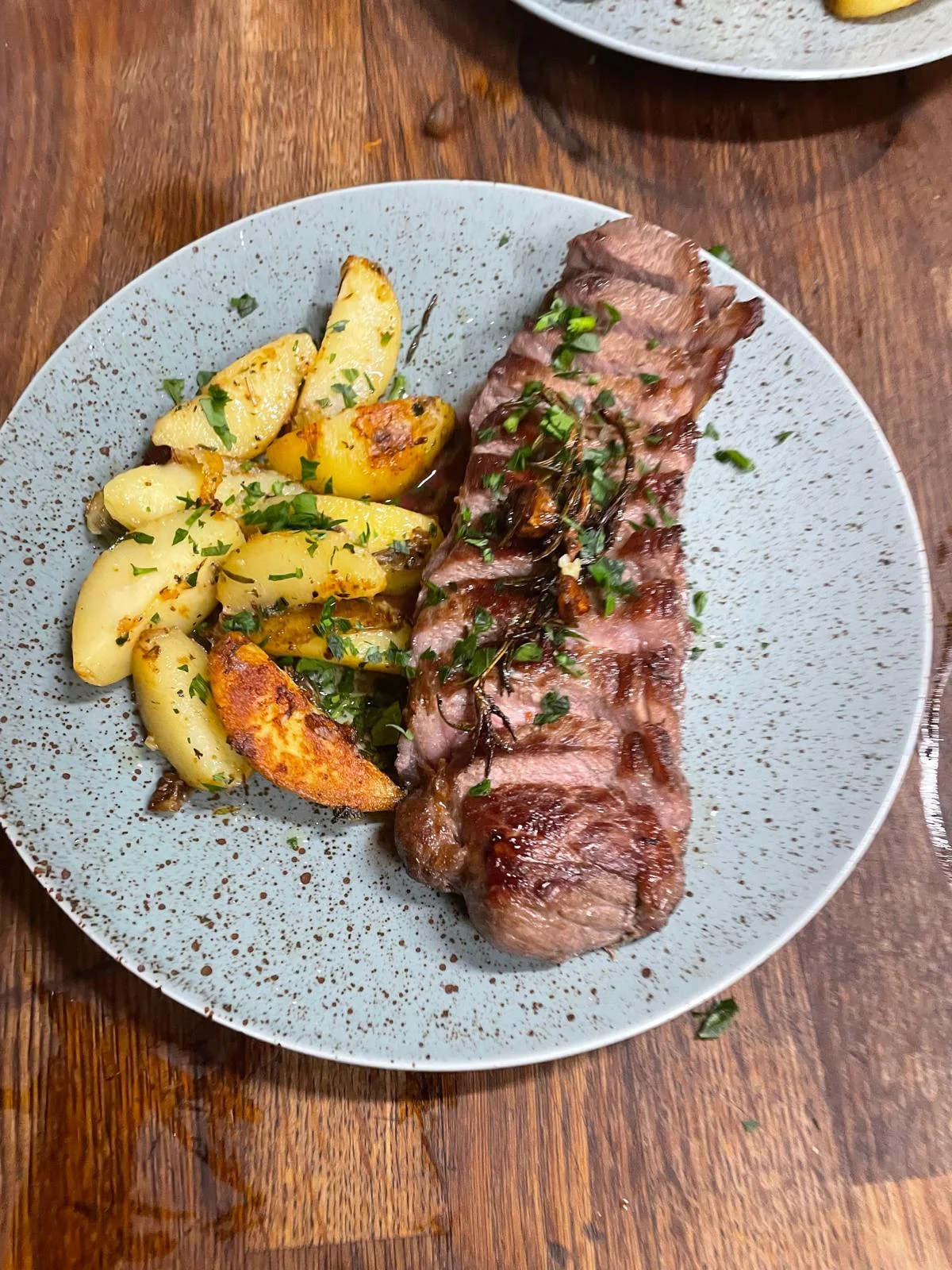 Bistecca Chuck Ribeye di un giovane toro